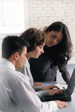 Managing, motivation, influencing, leading